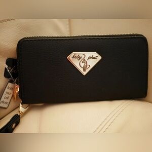Baby Phat wristlet black GUC